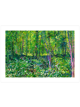 Van Gogh Trees and Undergrowth - Art Print